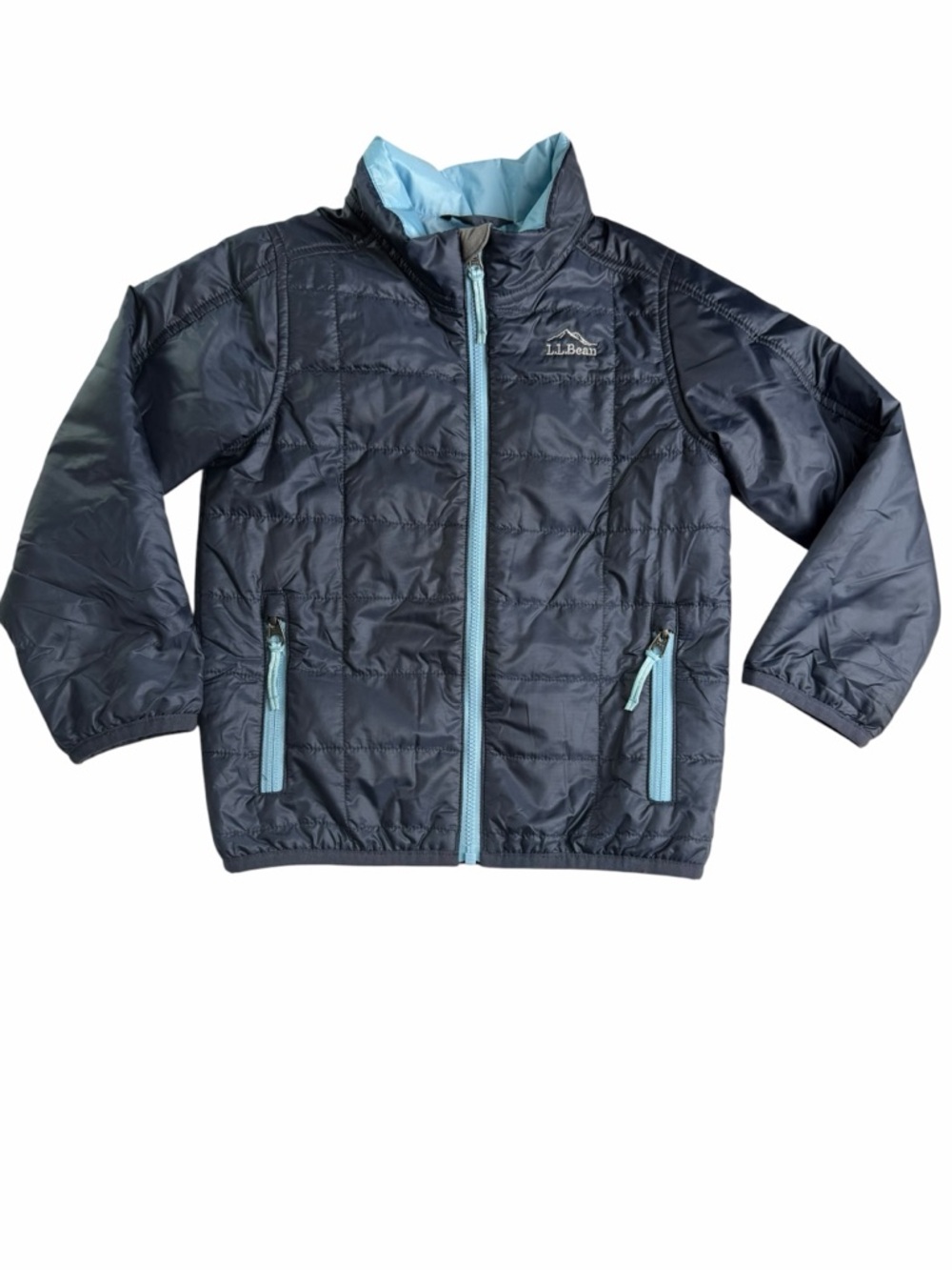 L.L. Bean Navy Puffer Jacket - size 4T